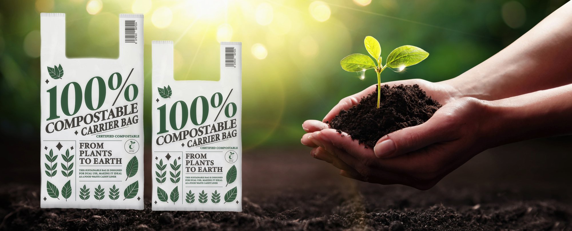 Compostable Biodegradable Bags